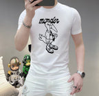 蒙口這個春天，讓肌膚感受極致的溫柔與舒適！ 👕 全新男士夏季圓領蠶絲棉短袖T卹，現已優雅登場！ 🌟 精選優質蠶絲棉，柔軟透氣，輕盈貼合，讓你在炎炎夏日也能保持清爽自在。 🌟 經典圓領設計，簡約而不簡單，無論是日常出街或休閒聚會，都能輕鬆駕馭。 🌟 多種時尚色彩選擇，滿足你對個性的追求，讓每一天都充滿新鮮感。 尺寸M-5XL
