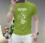 蒙口這個春天，讓肌膚感受極致的溫柔與舒適！ 👕 全新男士夏季圓領蠶絲棉短袖T卹，現已優雅登場！ 🌟 精選優質蠶絲棉，柔軟透氣，輕盈貼合，讓你在炎炎夏日也能保持清爽自在。 🌟 經典圓領設計，簡約而不簡單，無論是日常出街或休閒聚會，都能輕鬆駕馭。 🌟 多種時尚色彩選擇，滿足你對個性的追求，讓每一天都充滿新鮮感。 尺寸M-5XL
