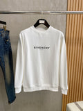 紀梵希25SS【新品】最新最頂級版本精美工藝圓領衛衣，最頂級的品質專櫃原單套頭衫，頂級製作工藝進口面料，專櫃品質重工刺繡設計，採用進口高端訂製面料，進口絲線手感一流！男女同款官網在販售！三標齊全碼數：s-xl