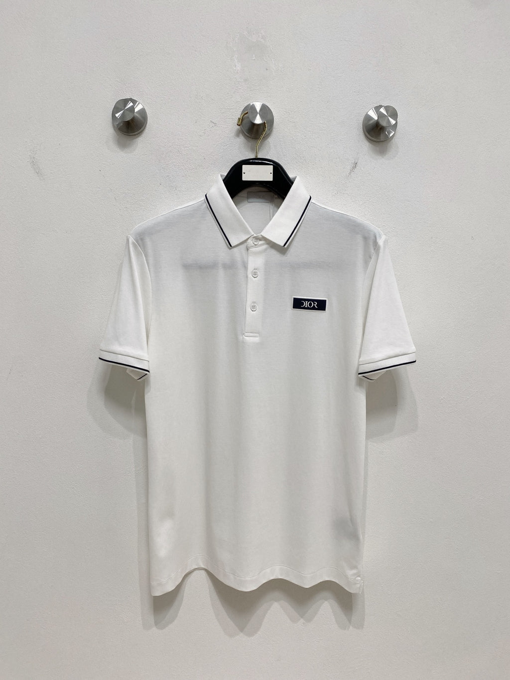 開春新品新品上市迪奧2026ss夏日新款字母logo男士翻領Polo衫！