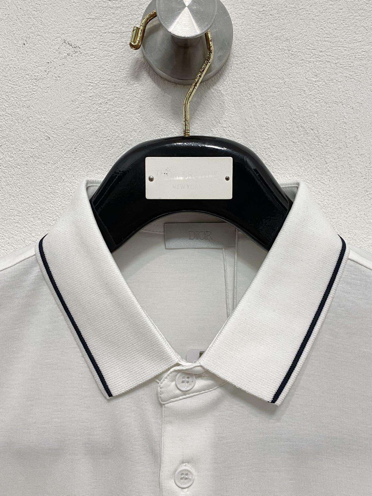 開春新品新品上市迪奧2026ss夏日新款字母logo男士翻領Polo衫！