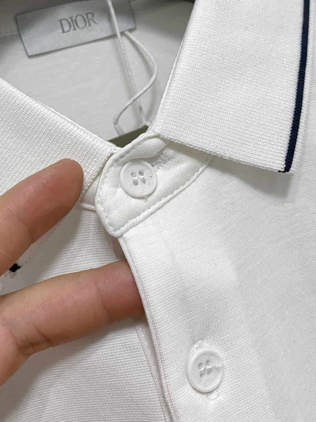開春新品新品上市迪奧2026ss夏日新款字母logo男士翻領Polo衫！