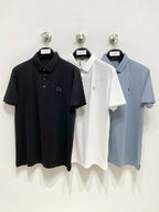 巴寶莉2026ss夏季新款字母logo男士翻領Polo衫！ 顏色：多顏色尺寸：M-4xl