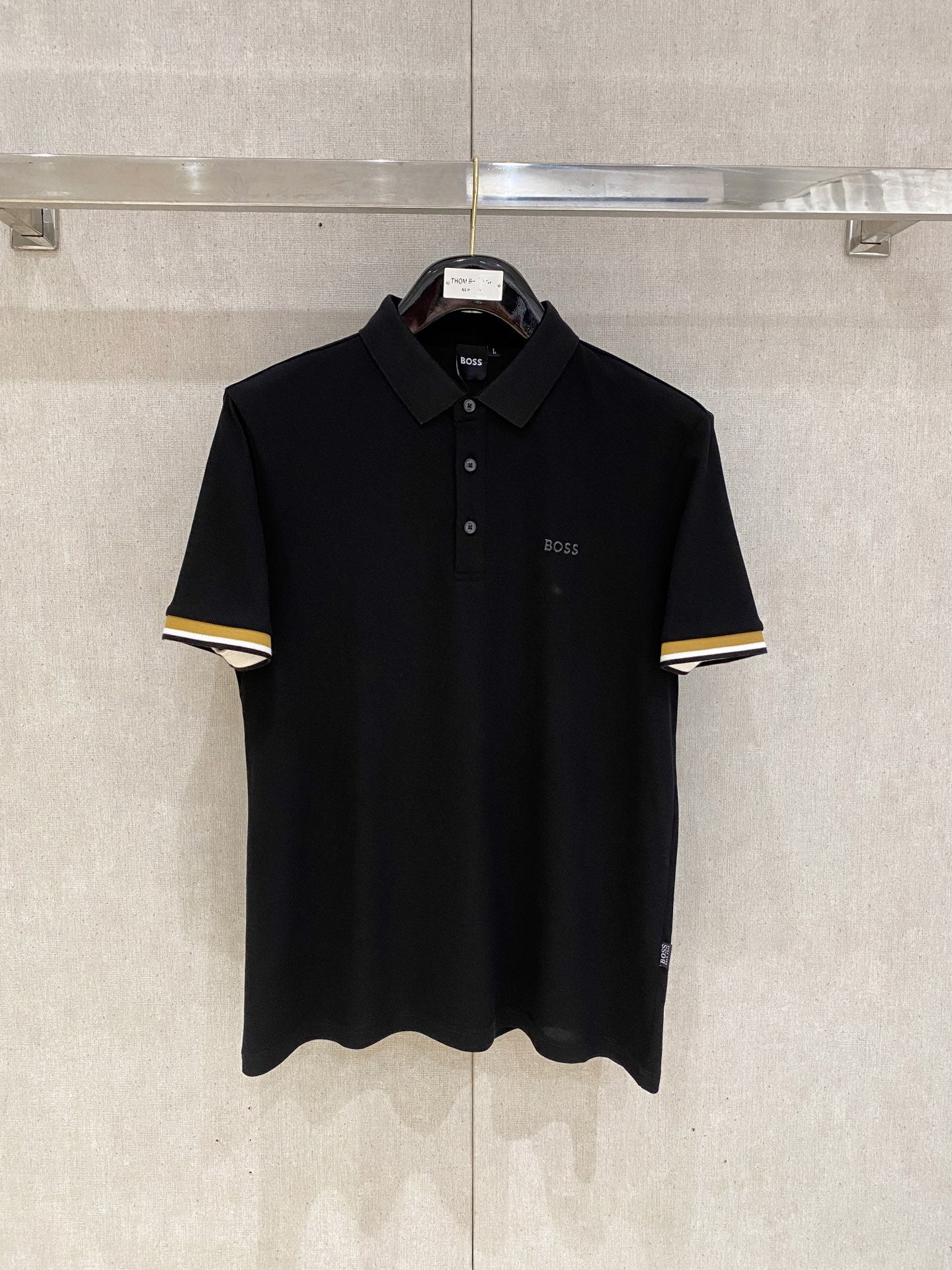 💰💰 開春新款boss 2026ss夏季新款字母logo男士翻領Polo衫！