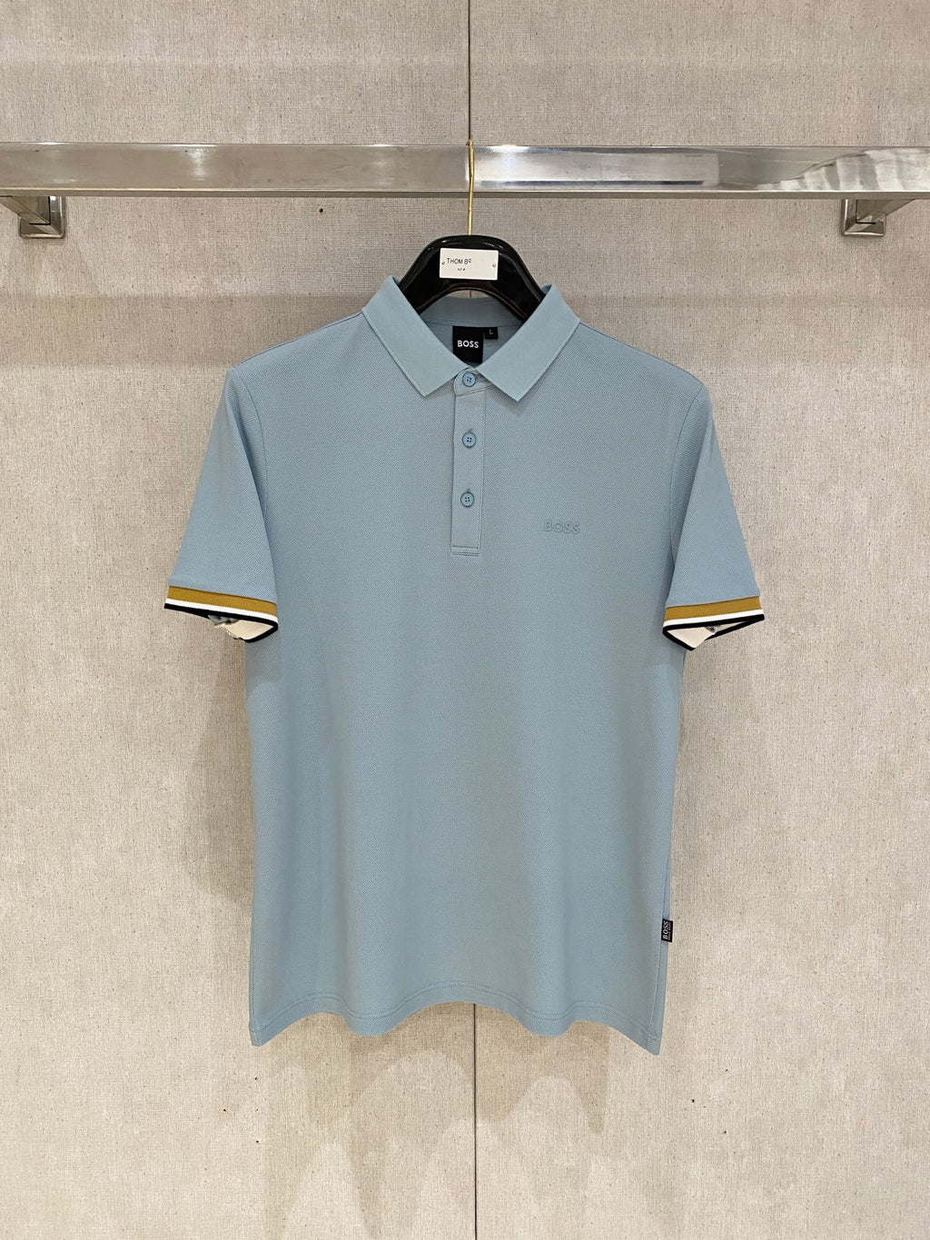 💰💰 開春新款boss 2026ss夏季新款字母logo男士翻領Polo衫！
