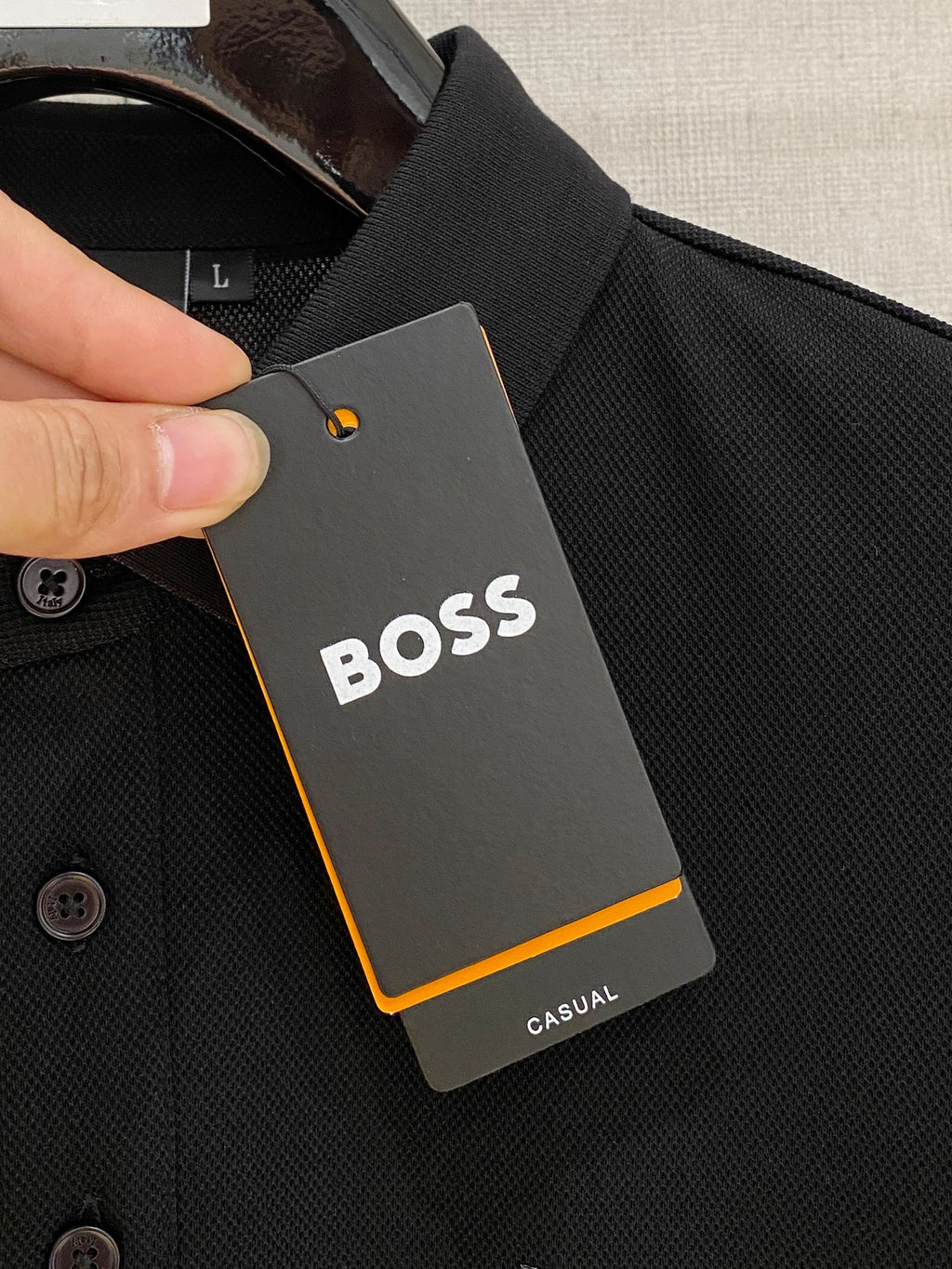 💰💰 開春新款boss 2026ss夏季新款字母logo男士翻領Polo衫！