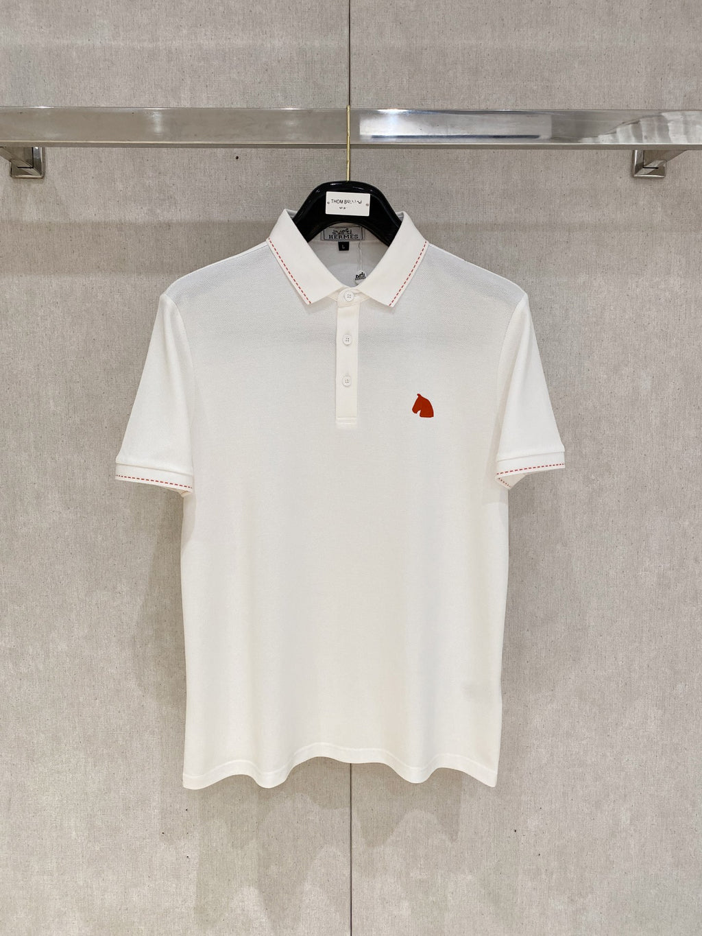 💰💰 開春新款愛馬仕2026ss夏季新款字母logo男士翻領Polo衫！