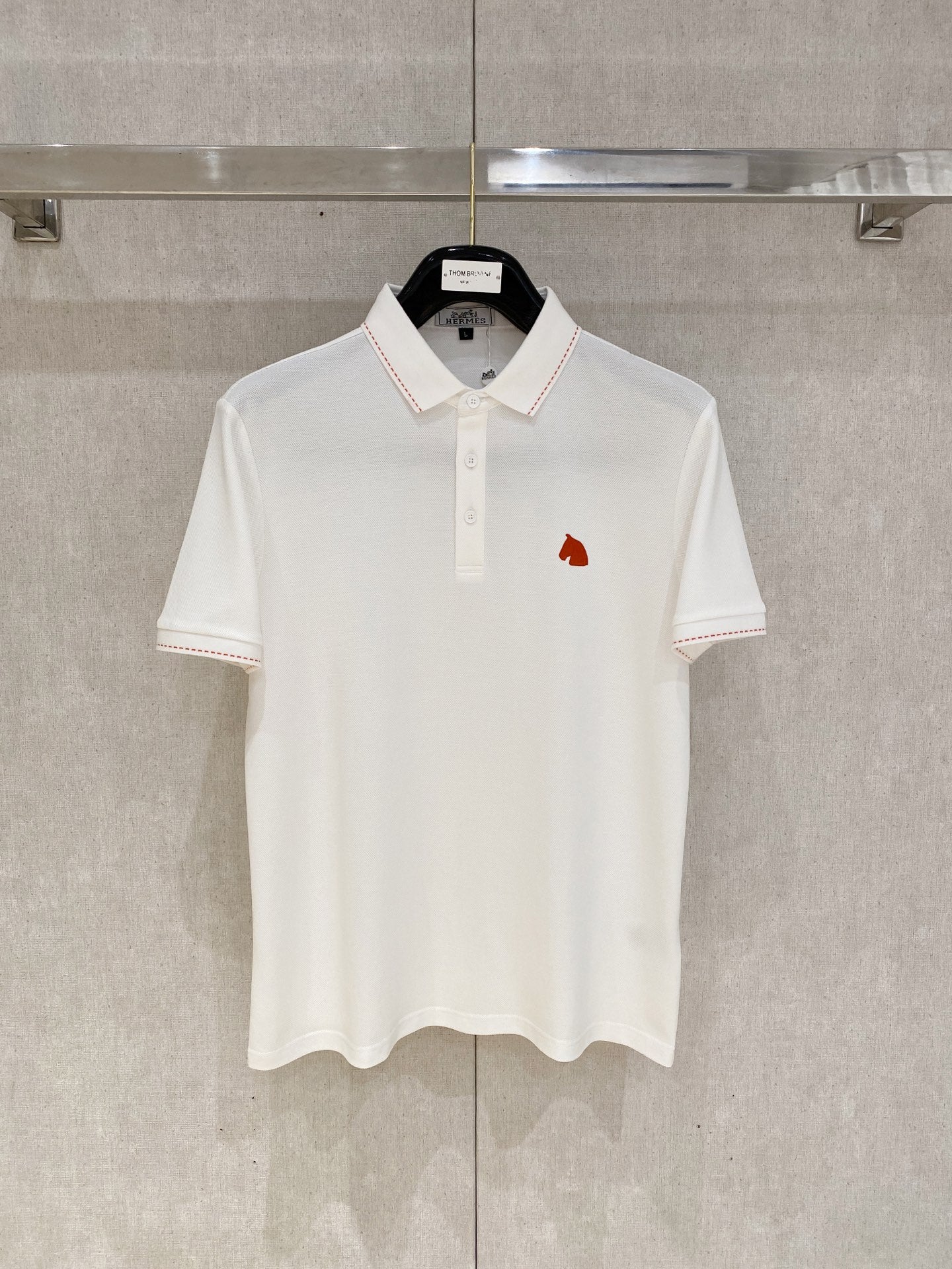 💰💰 開春新款愛馬仕2026ss夏季新款字母logo男士翻領Polo衫！