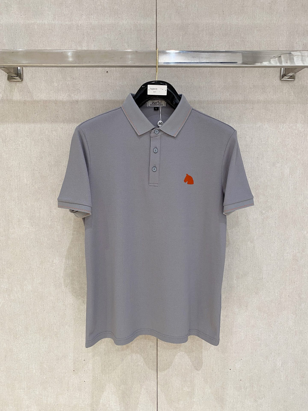 💰💰 開春新款愛馬仕2026ss夏季新款字母logo男士翻領Polo衫！