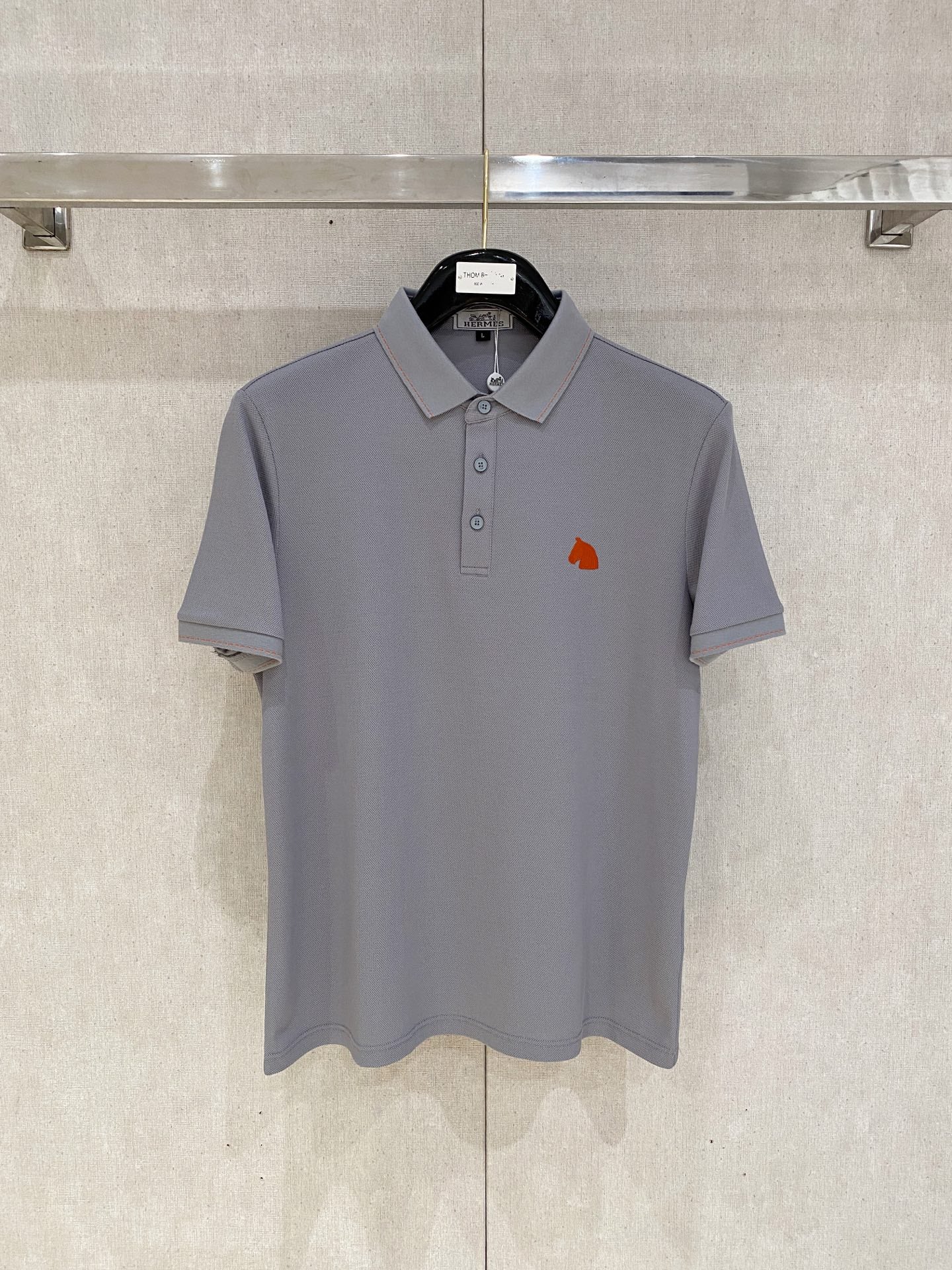 💰💰 開春新款愛馬仕2026ss夏季新款字母logo男士翻領Polo衫！