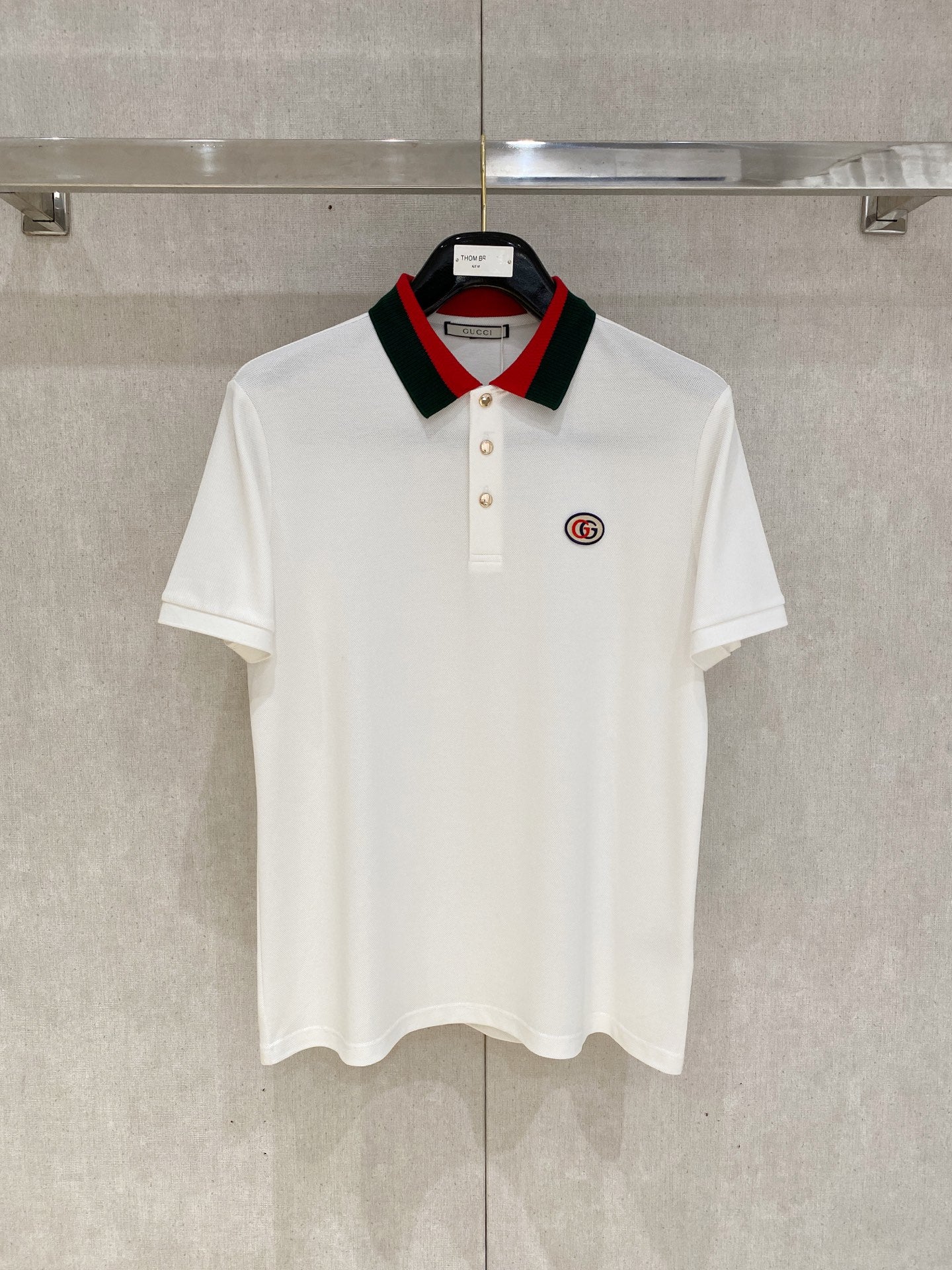 💰💰 開春新款古馳2026ss夏季新款字母logo男士翻領Polo衫！