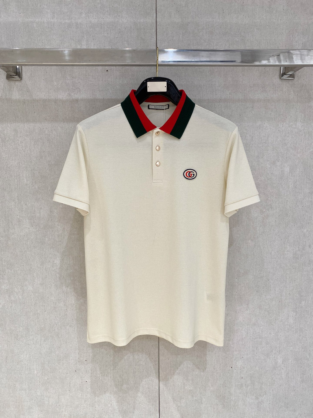 💰💰 開春新款古馳2026ss夏季新款字母logo男士翻領Polo衫！