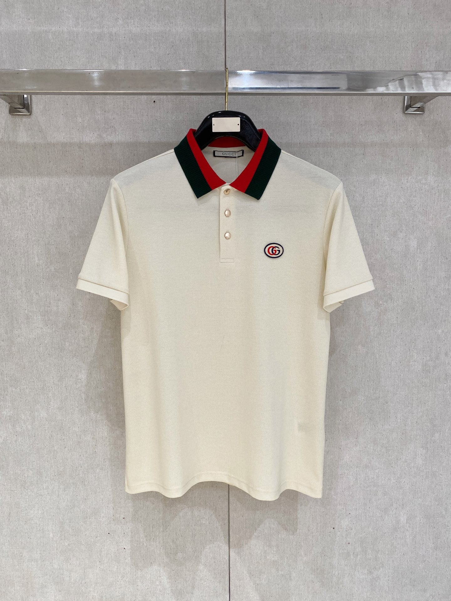 💰💰 開春新款古馳2026ss夏季新款字母logo男士翻領Polo衫！