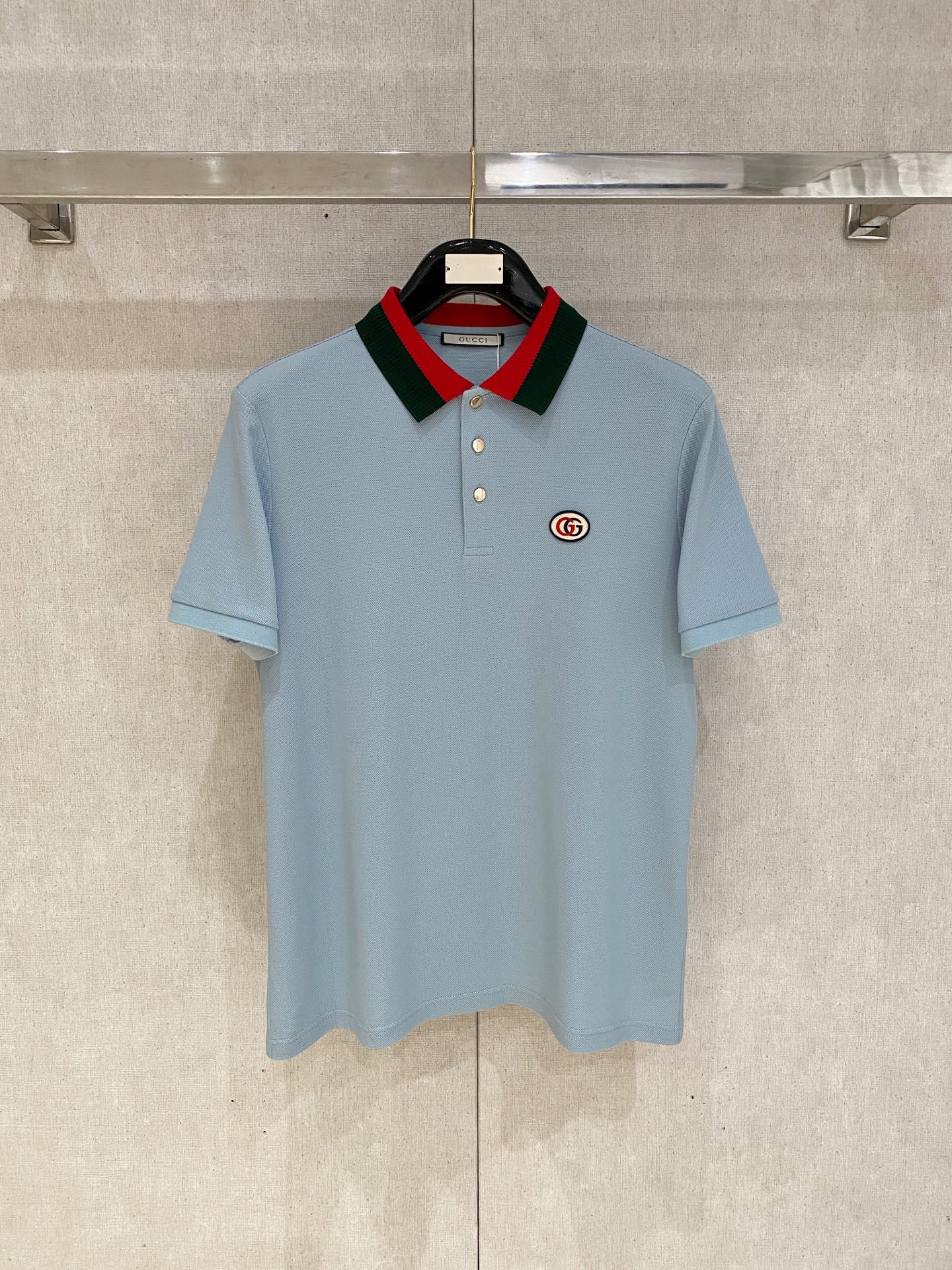 💰💰 開春新款古馳2026ss夏季新款字母logo男士翻領Polo衫！