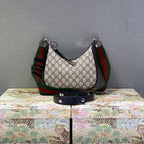 ▪大貨實拍𝗚𝘂𝗰𝗰𝗶 𝗔𝘁𝘁𝗮𝗰𝗵𝗲新品系列型號：699409 尺寸：23*22*5cm#16096