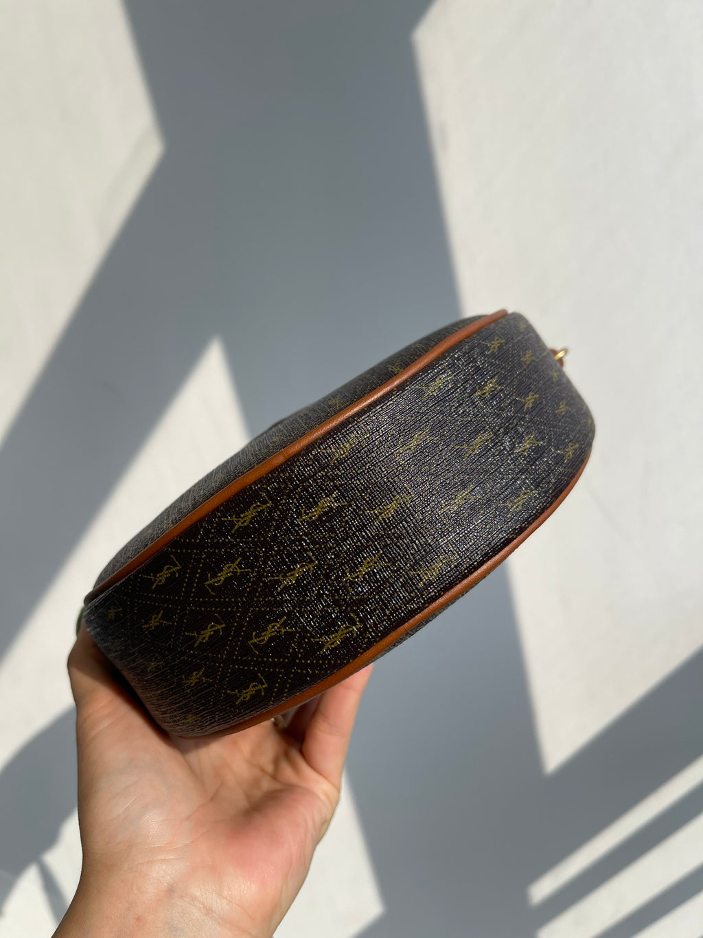 YSL 聖羅蘭2021最新CŒUR塗層帆布手袋，帆布配皮單肩斜挎包，尺寸：20X17X6cm 編號：#73636350