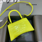 【小號】💁🏿‍♀原單Balencia巴黎家，本季重磅【亮黃色】沙漏包，尺寸：23-10-14cm⚠#15700