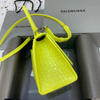 【小號】💁🏿‍♀原單Balencia巴黎家，本季重磅【亮黃色】沙漏包，尺寸：23-10-14cm⚠#15700