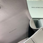 【mini號】💁🏿‍♀原單Balencia巴黎家，本季重磅【煙灰色】沙漏包，尺寸：19-8-11cm#15640