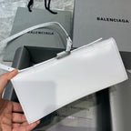 【小號】💁🏿‍♀原單Balencia巴黎家，本季重磅【平紋白銀扣】沙漏包，尺寸：23-10-14cm⚠搜592833型號#15700