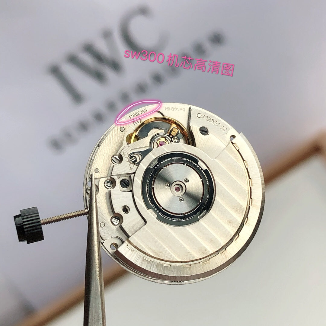 Genuine Swiss ETA SW-300 automatic mechanical movement (also known as IWC's 35100) - supports disassembly and inspection!