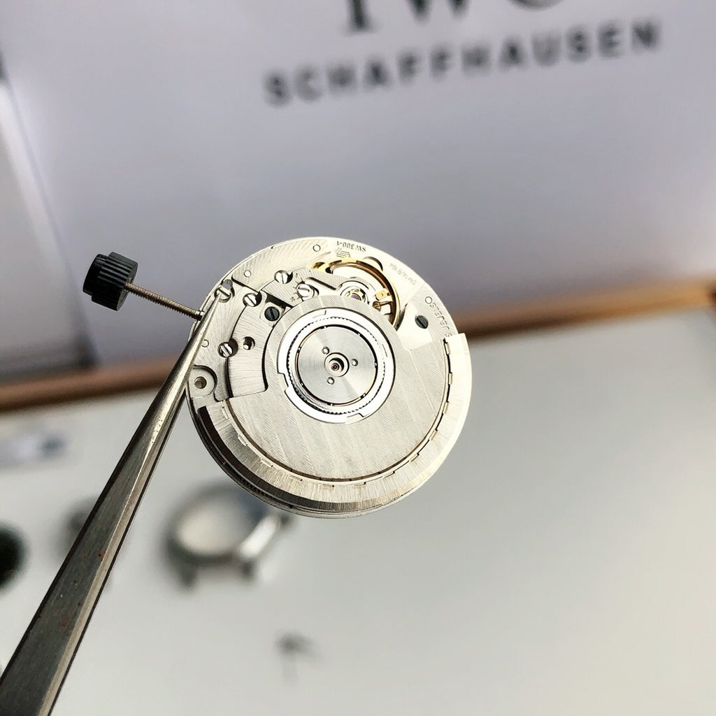 Genuine Swiss ETA SW-300 automatic mechanical movement (also known as IWC's 35100) - supports disassembly and inspection!