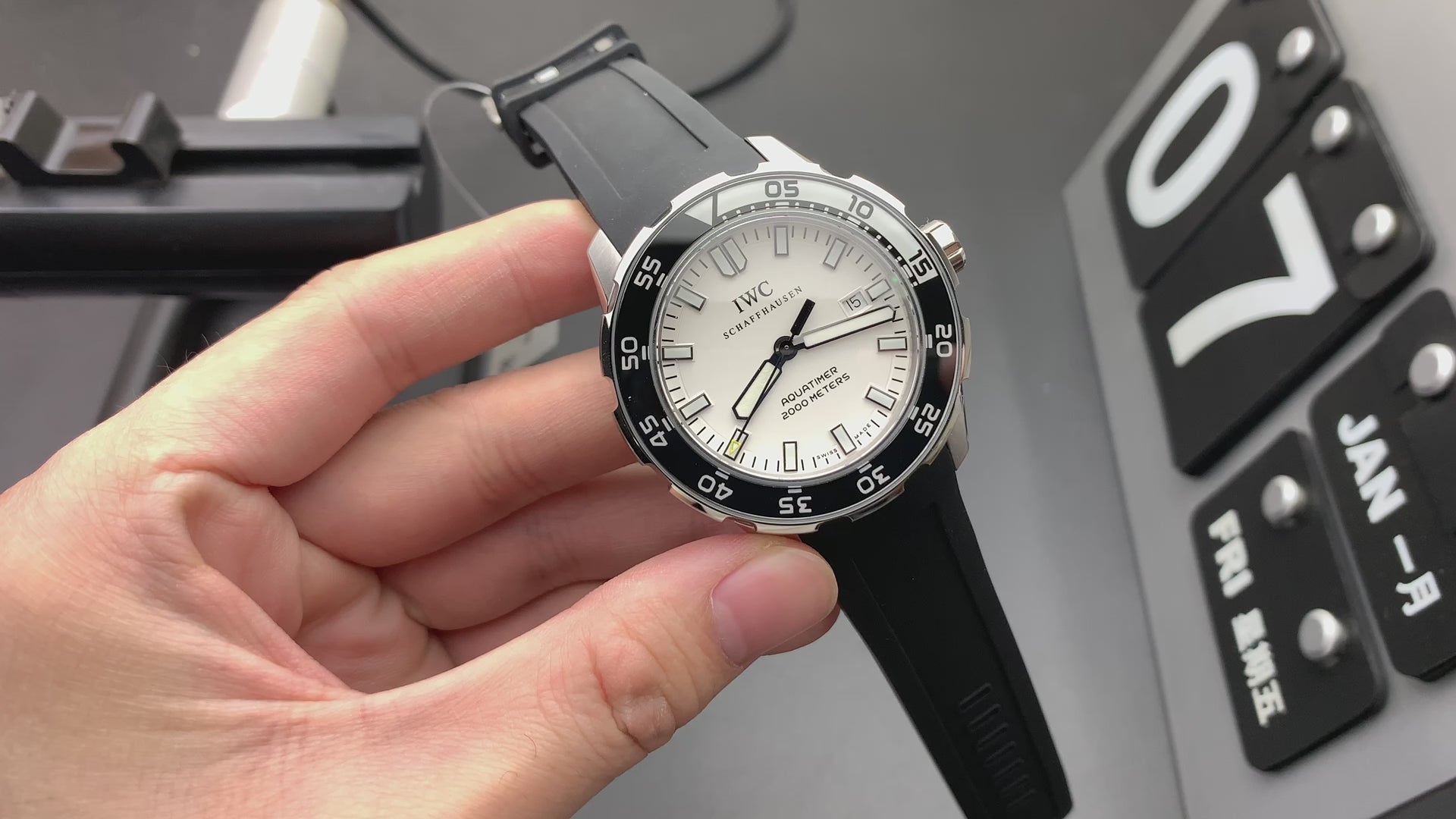A quarter white