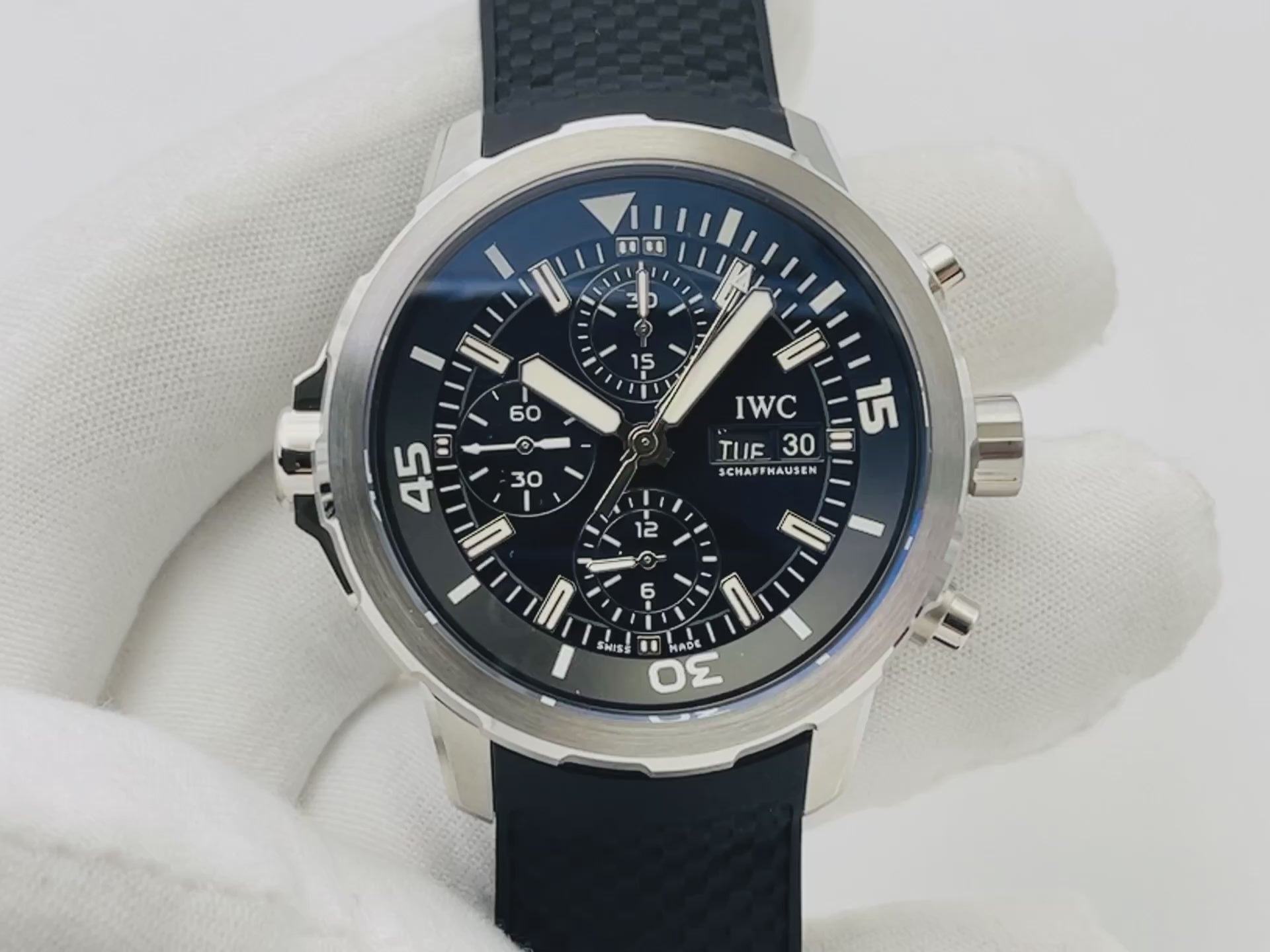 [IWS Factory's Latest 2021 Masterpiece - Highly Recommended] The highest quality item on the market is here! IWC Aquatimer IW376805 Watch ("Jacques Yves Cousteau Expedition" Special Edition)