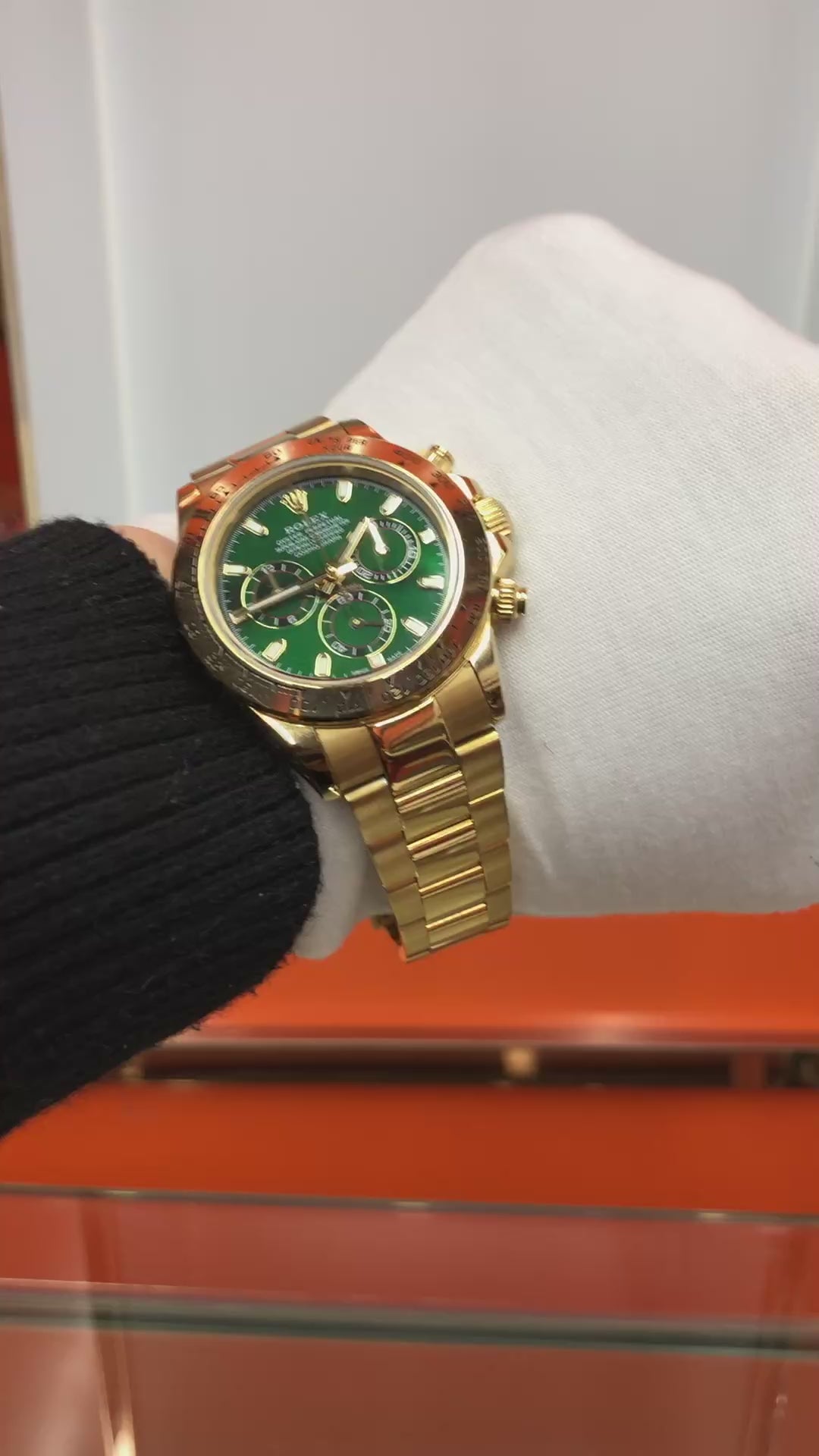 Rolex 綠金迪